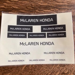 マクラーレン(Maclaren)のMcLAREN HONDA ステッカー　1枚(その他)