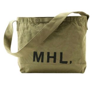 極美品 MHL ショルダーバッグ マーガレットハウエル 2way カーキ