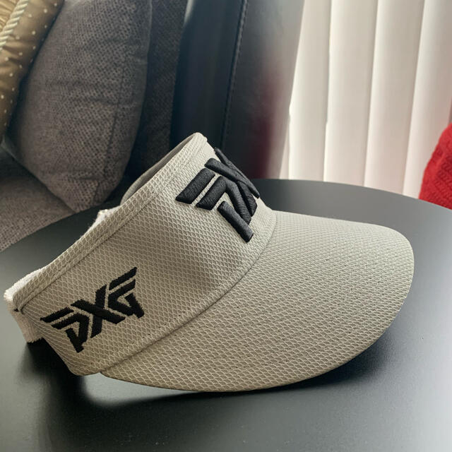 PXG サンバイザー　グレー スポーツ/アウトドアのゴルフ(ウエア)の商品写真