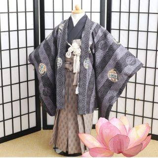 七五三 5歳 新品 羽織 袴着物セット 107～115cm限定 NO21236