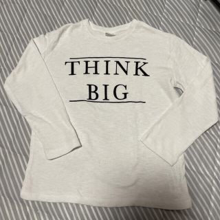 ザラキッズ(ZARA KIDS)のモノトーン　ロングTシャツ(Tシャツ/カットソー)