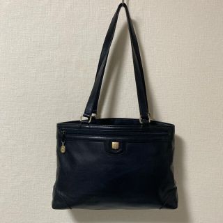 セリーヌ(celine)のレアデザイン収納力黒革　オールド　セリーヌ ショルダーバッグ(ショルダーバッグ)