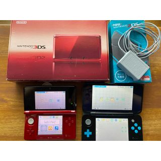 ニンテンドー2DS(ニンテンドー2DS)のNintendo 2DS LL Nintendo 3DS 2点セット(携帯用ゲーム機本体)