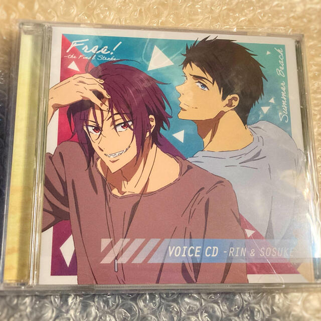 TAITO(タイトー)の劇場版 Free! FS タイトーくじ A賞 撮り下ろしボイスCD 凛＆宗介 エンタメ/ホビーのCD(アニメ)の商品写真