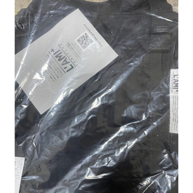 FELISSIMO(フェリシモ)のフェリシモ　レジカゴリュック　新品未使用　ブラック レディースのバッグ(エコバッグ)の商品写真