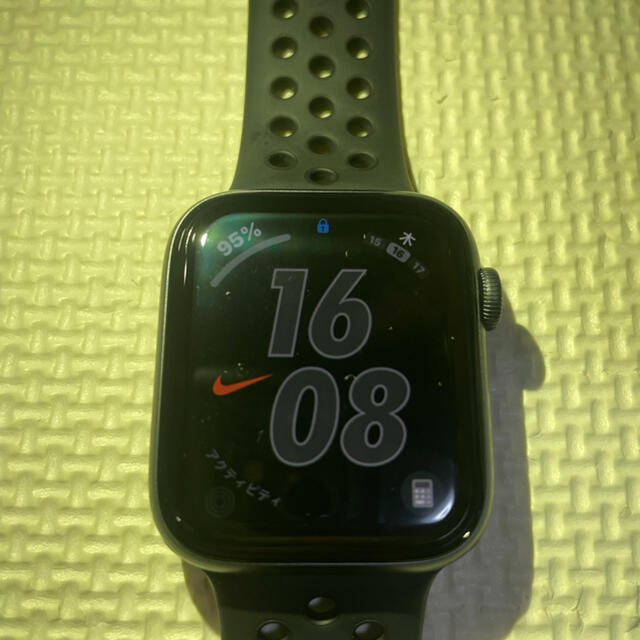 アップルウォッチ NIKE series6 Apple Watch 黒 44mm