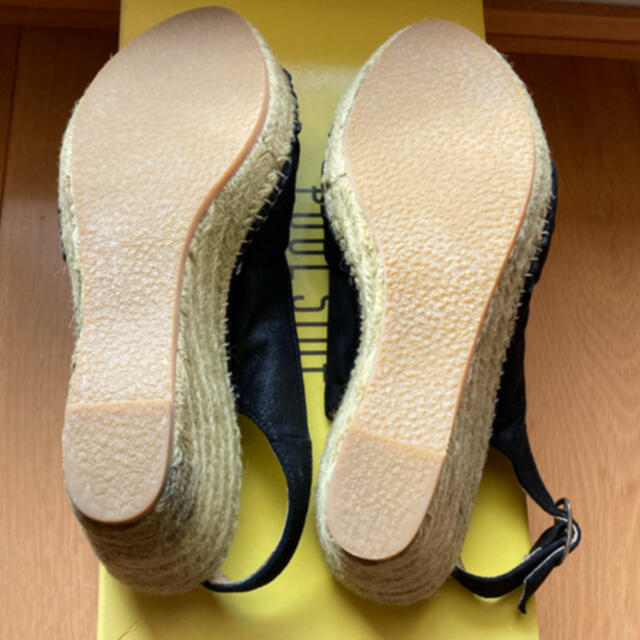 POOL SIDE(プールサイド)のpoolside プールサイド 黒 23㎝ サンダル パンプス ミュール レディースの靴/シューズ(サンダル)の商品写真