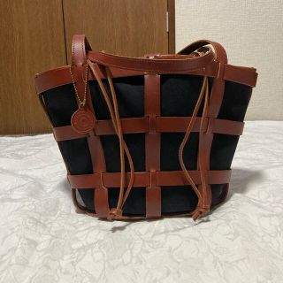 クレドラン(CLEDRAN)のジュストカンパーニュ　バロン　黒(トートバッグ)