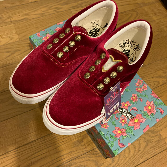 【新品未使用】JOJO×VANSコラボスニーカー　ジョルノジョバァーナメンズ