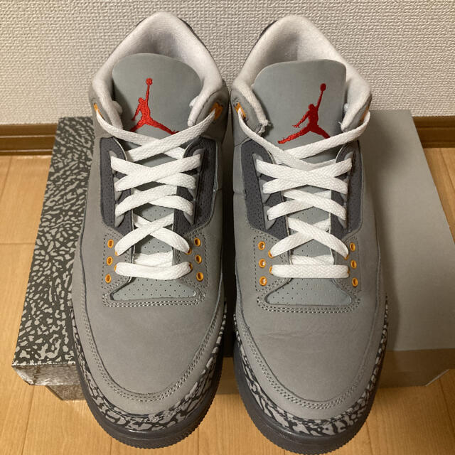 AIR JORDAN 3  COOL GREY