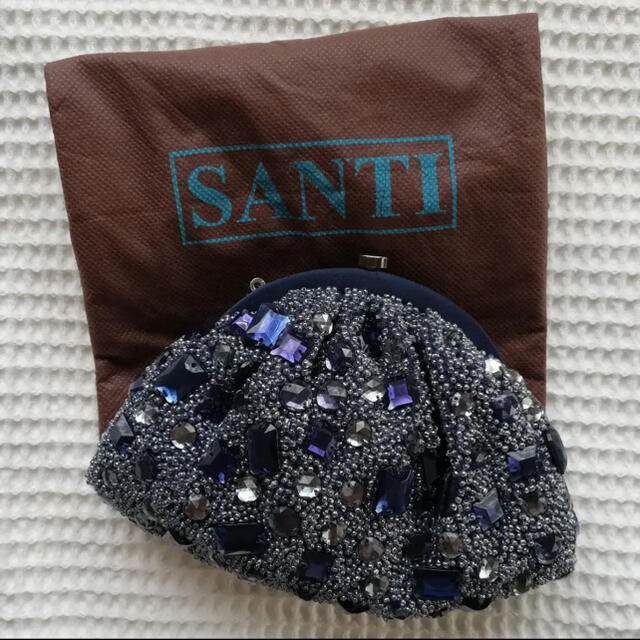 SANTI(サンティ)のSANTI ビーズクラッチバッグ レディースのバッグ(クラッチバッグ)の商品写真