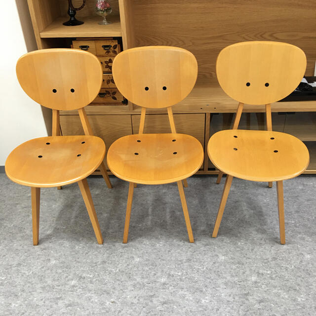 イデー IDEE ダイニングチェア ナチュラル 長 大作 椅子 イス イデー IDEE ダイニングチェア ナチュラル 長 大作 椅子 イス