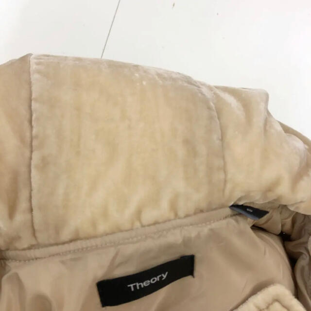 本物品質のジャケット/アウターなくご theory Theory PUFFER VELVET ECTOR ダウンベスト(S)の通販 by