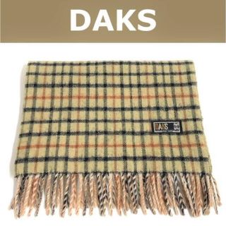 ダックス(DAKS)の美品　DAKS ダックス　リバーシブルマフラー　RaKD06(マフラー/ショール)