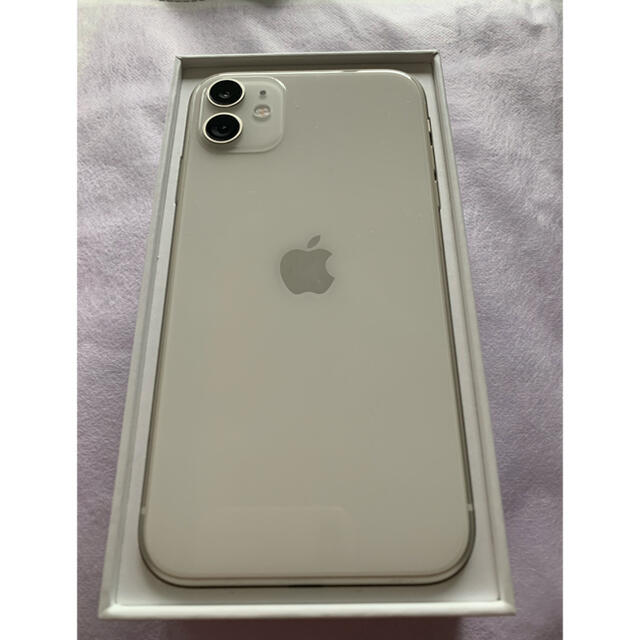 iPhone11/SIMフリー/256GB/ホワイト1401付属品