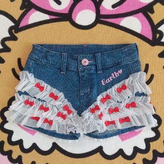 アースマジック(EARTHMAGIC)の☆未使用☆EARTHMAGIC デニムショートパンツ(パンツ/スパッツ)