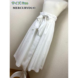 マーキュリーデュオ(MERCURYDUO)の美品☆ MERCURY DUO スカート  ミモレ丈 ミディ丈(ロングスカート)