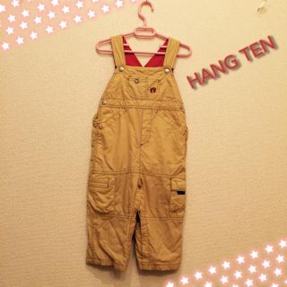 ハンテン(HANG TEN)の美品✨size90❤️あったかサロペット❤️ハンテン❤️(パンツ/スパッツ)