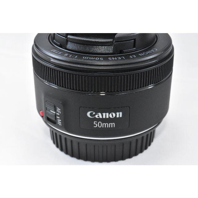 Canon 単焦点レンズ EF50mm F1.8 STM 美品！