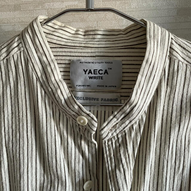 yaeca BUTTON SHIRT STAND COLLAR