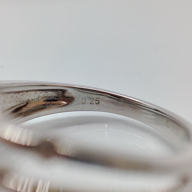 ※お値下げ不可 K18WG ダイヤ　リング　神楽坂宝石 レディースのアクセサリー(リング(指輪))の商品写真