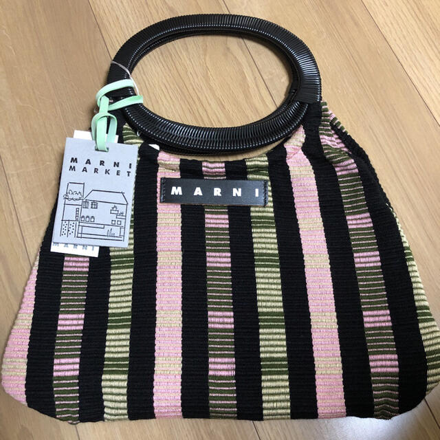 送料関税込[MARNI]大人OK！ロゴサンダル マルニ ブラック (MARNI