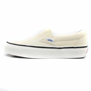 ヴァンズ(VANS)のバンズ VANS スリッポンスニーカー キャンバス 23cm アイボリー(スニーカー)