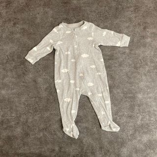 ベビーギャップ(babyGAP)のbaby GAP*ベビーパジャマ*ボディオール*グレー*70(パジャマ)