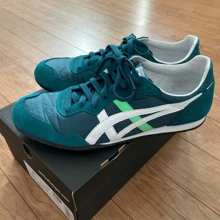 オニツカタイガー(Onitsuka Tiger)の OnitsukaTigerSERRANOオニツカタイガー セラーノグリーン  (スニーカー)