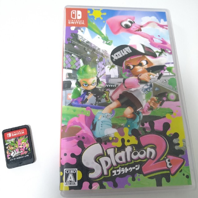 Nintendo Switch(ニンテンドースイッチ)のスプラトゥーン2 ソフト エンタメ/ホビーのゲームソフト/ゲーム機本体(家庭用ゲームソフト)の商品写真