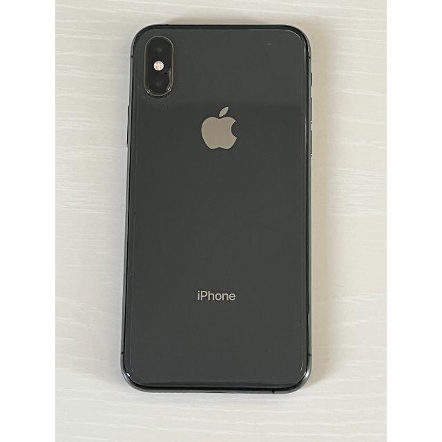 iPhone(アイフォーン)の☆iPhone Xs スペースグレイ 64GB SIMフリー ②　超美品！ スマホ/家電/カメラのスマートフォン/携帯電話(スマートフォン本体)の商品写真