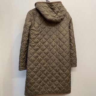 【新品】ASOS　キルティング　ボア　ロングコート　LAVENHAM　ベンチ