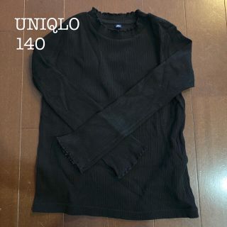 ユニクロ(UNIQLO)の【値下げ】UNIQLO キッズ　トップス　長袖　140(Tシャツ/カットソー)