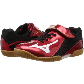 ミズノ(MIZUNO)のmizunoミズノ★ジュニア用卓球シューズ★レッド赤21cm(卓球)