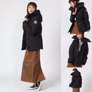 カナダグース(CANADA GOOSE)のCANADA GOOSE カナダグース ダウンXS ブラック(ダウンジャケット)