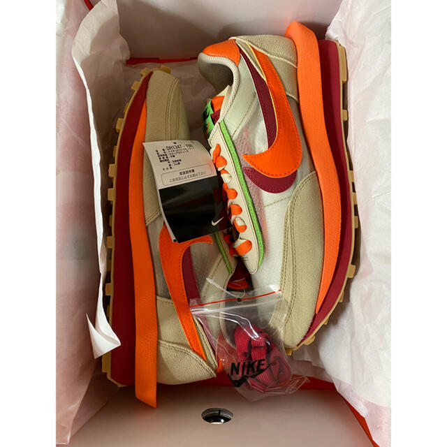 スニーカーNIKE LDワッフル x sacai x CLOT 28.0cm 新品