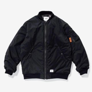 ダブルタップス(W)taps)のWTAPS 19AW W1 JACKET 黒S MA-1(ミリタリージャケット)