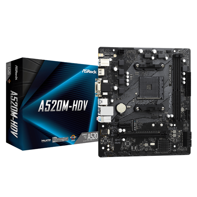 新品 A520M-HDV Asrock マザーボード