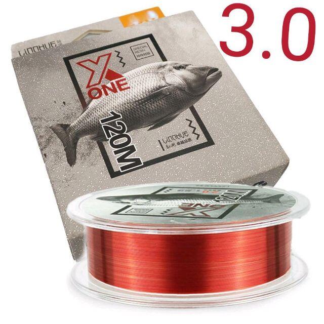 YU51　釣り糸 ナイロンライン 超強力 高感度 耐磨耗 釣りライン (3.0)