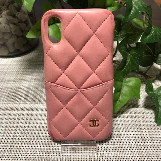 CHANEL シャネル iPhoneケース iPhone10 ピンク