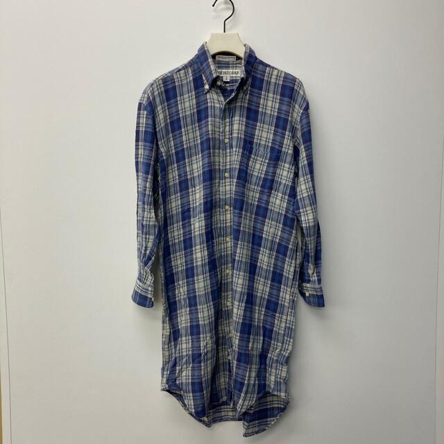 individualized shirt/チェックシャツワンピース
