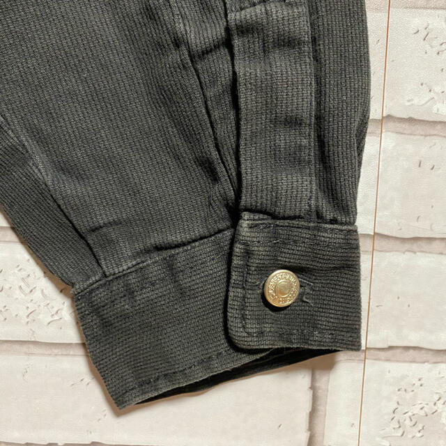 Levi's(リーバイス)の90s 古着 リーバイス  ブラックデニムシャツ ビッグシルエット ゆるだぼ メンズのトップス(シャツ)の商品写真