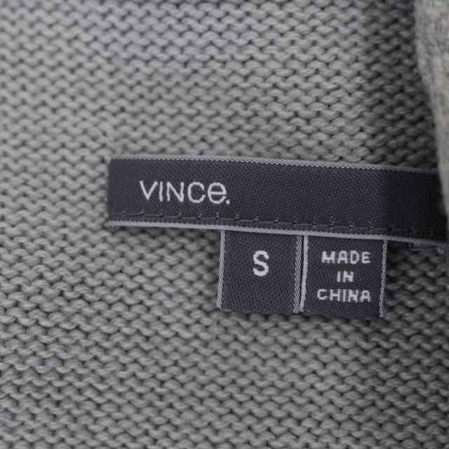Vince(ビンス)のヴィンス VINCE スタンドカラーコート ウール ミドル S グレー レディースのジャケット/アウター(その他)の商品写真