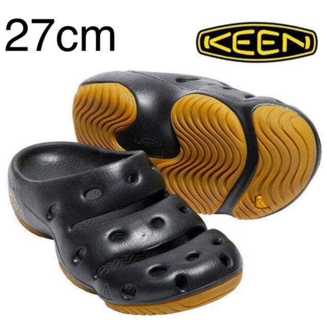 【新品未使用】keen ヨギ　黒　27cmアウトドア