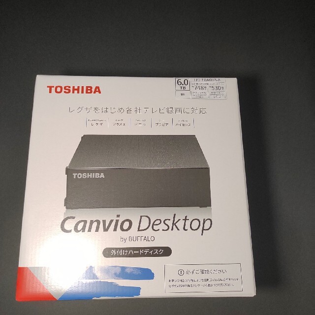 TOSHIBA HD-TDA6U3-B 6.0TB