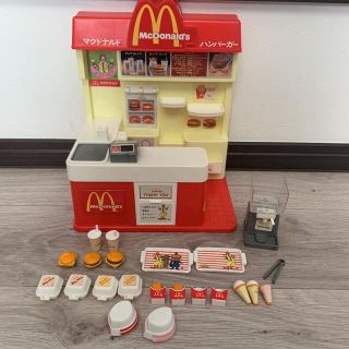 タカラトミー(Takara Tomy)のリカちゃん　ハンバーガーショップ　マクドナルドショップ(その他)