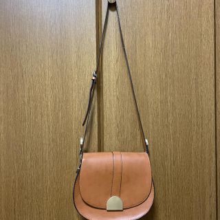 ザラ(ZARA)のZARAブラウンショルダーバッグ　(ショルダーバッグ)