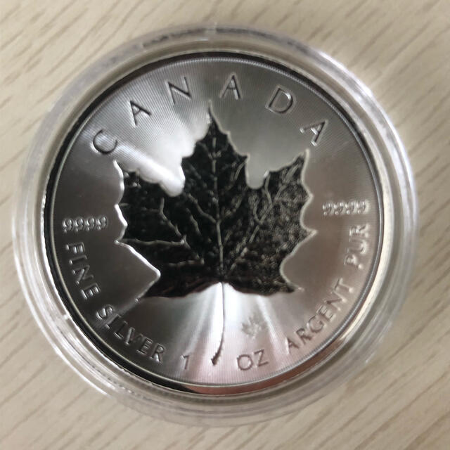カナダ メイプルリーフ銀貨 2020年
