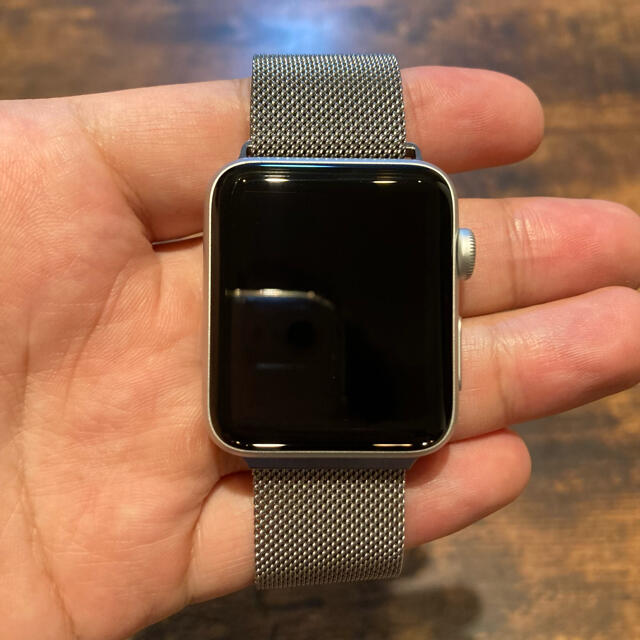 アップルウォッチ 3 42mm (apple watch 3, 42mm)腕時計(デジタル)