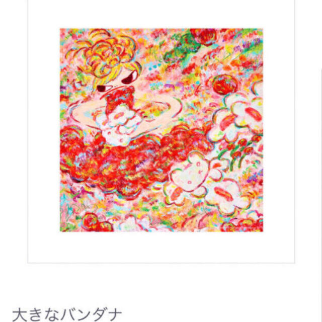 人気が高い ロッカクアヤコ 個展「魔法の手」バンダナ ポスター
